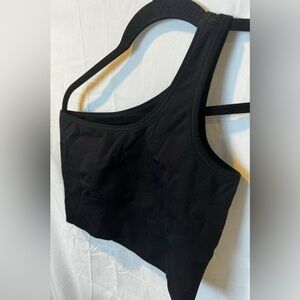 Ribbed Asymmetrical Top Size M